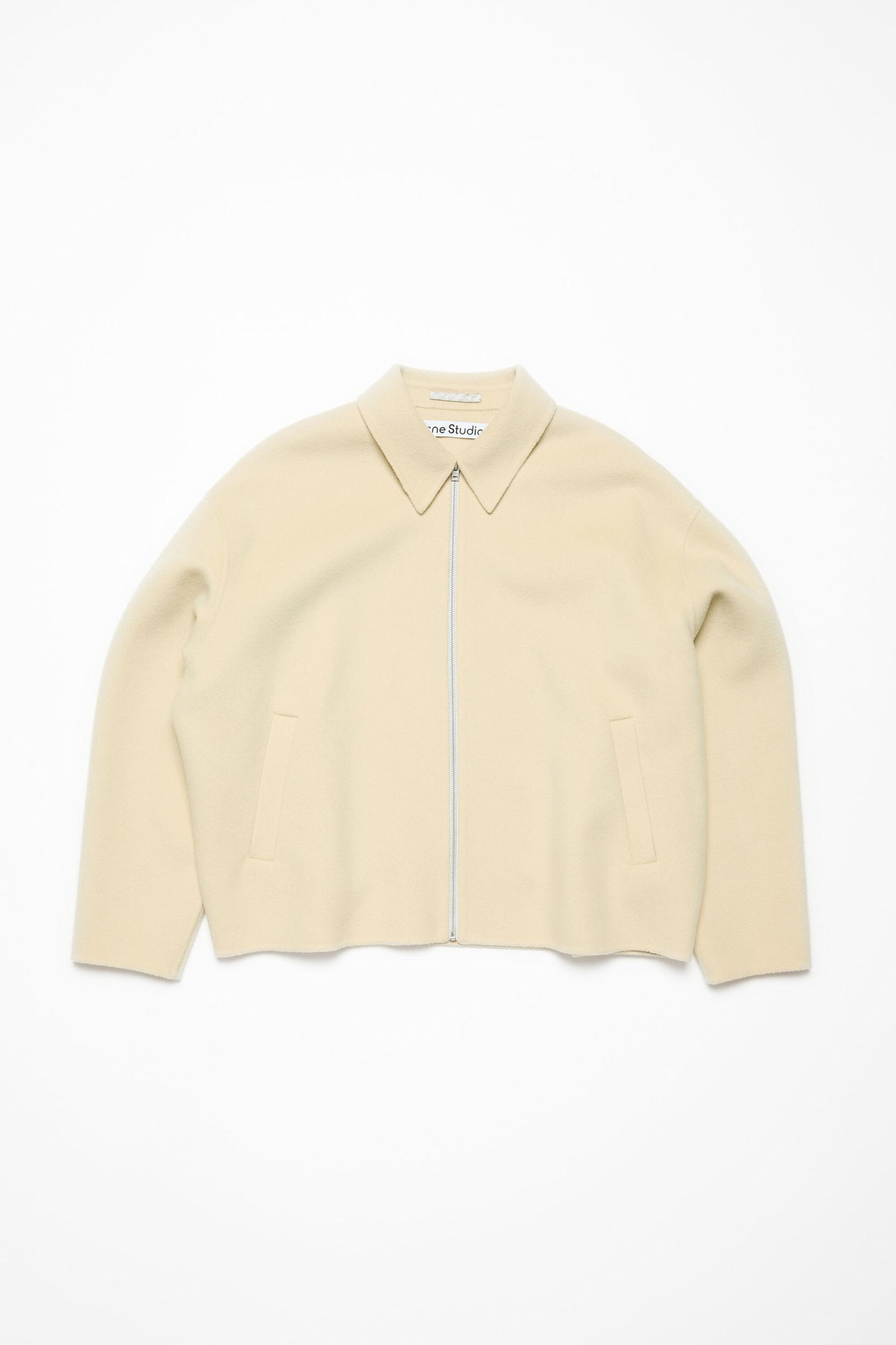 Wool zipper jacket Product Image