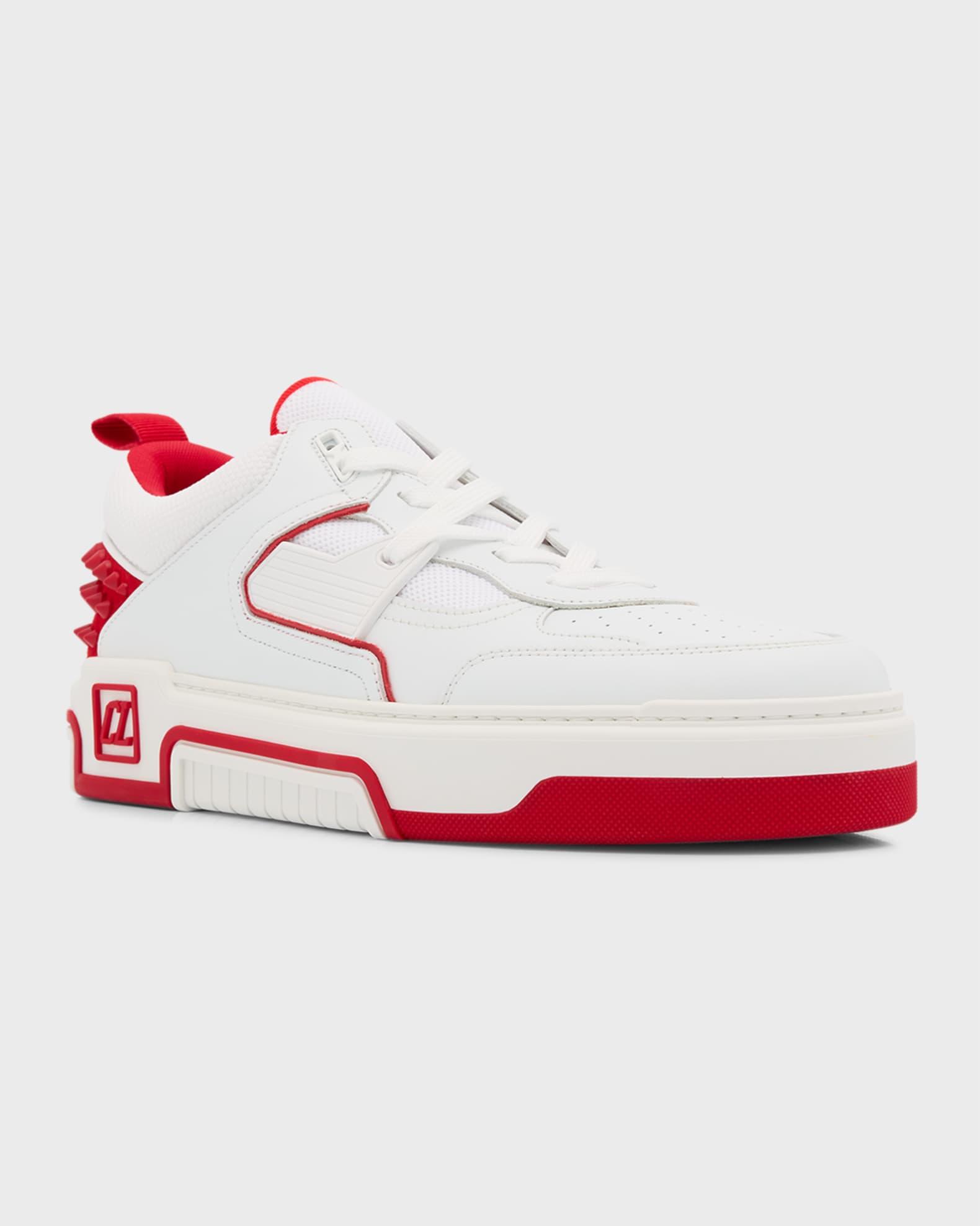 Men's Astroloubi Mesh and Leather Low-Top Sneakers Product Image