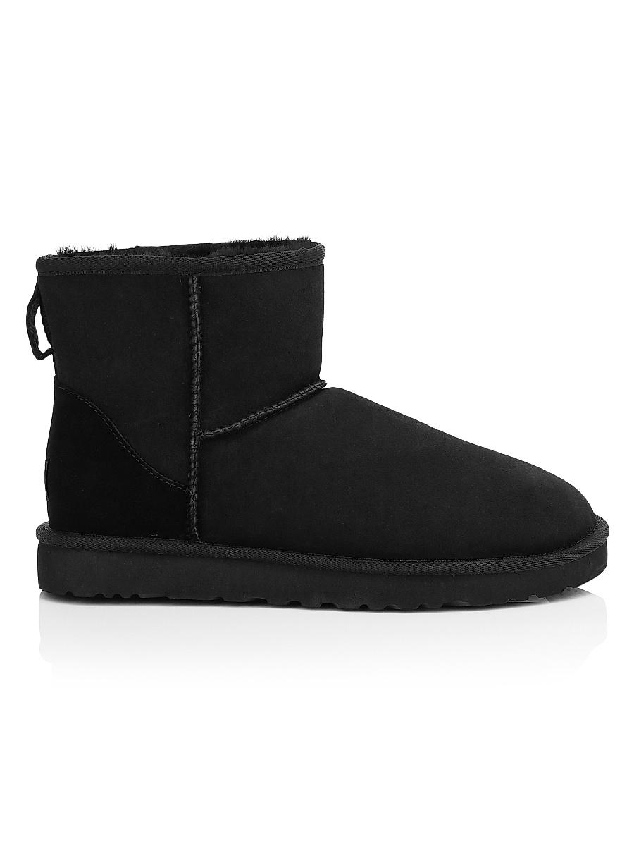 Mens Classic Heritage Suede & Shearling Classic Mini Bomber Boots Product Image