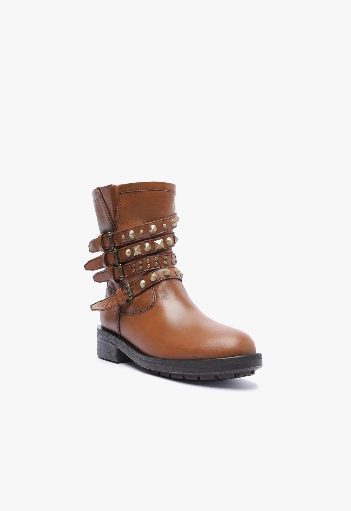 Luizia Graxo Leather Bootie Product Image