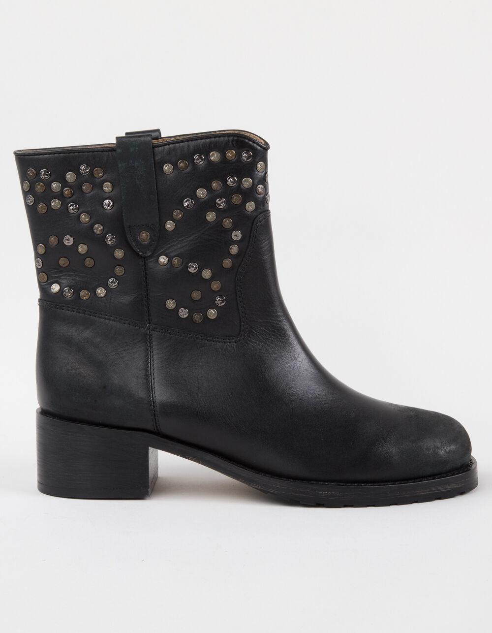 FREE PEOPLE Harmony Womens Studded Ankle Boots - TAN Product Image