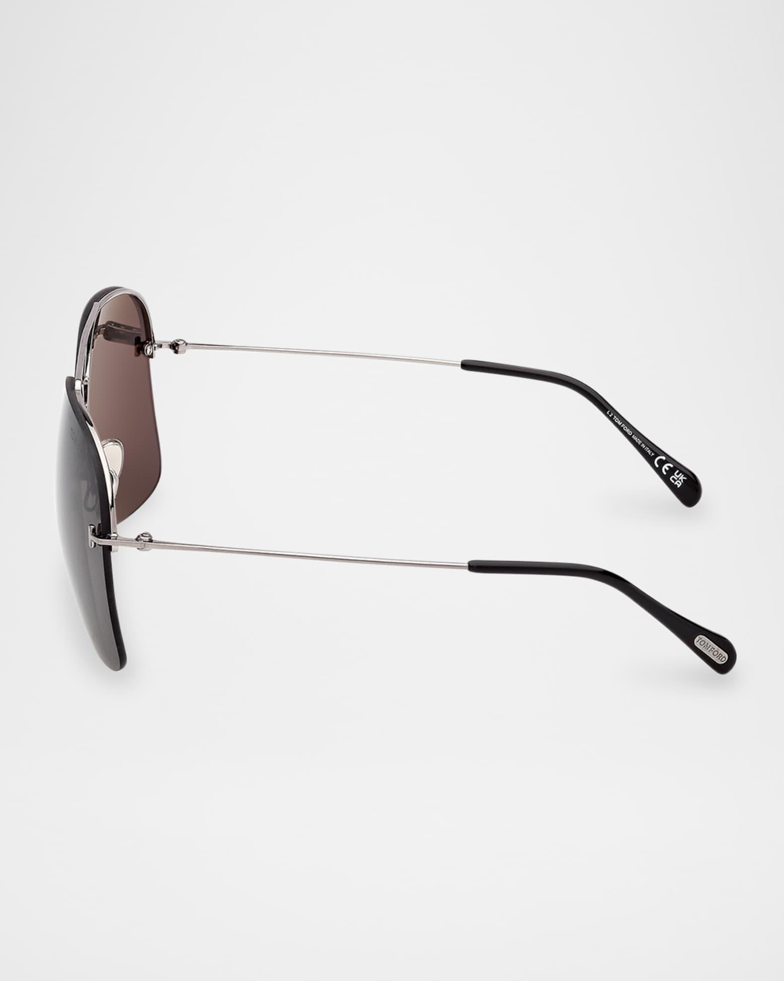 Men's Mackenzie-02 Metal Photochromic Aviator Sunglasses Product Image