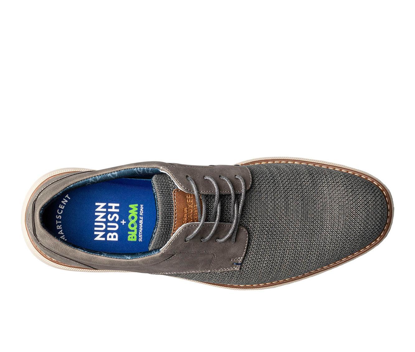Men's Nunn Bush Chase Knit Plain Toe Casual Oxfords Product Image