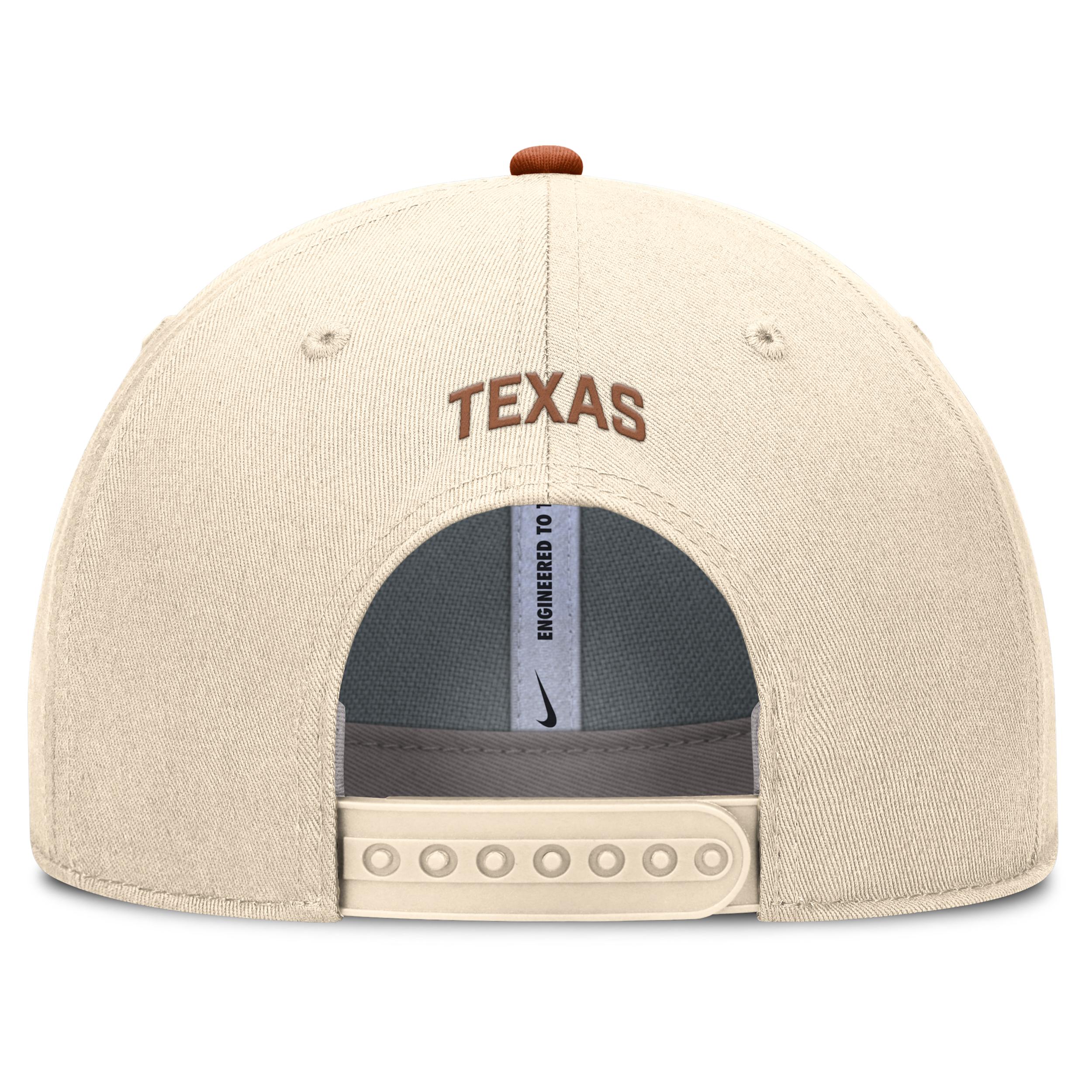 Texas Primetime Rise Men's Nike Dri-FIT College Trucker Adjustable Hat Product Image
