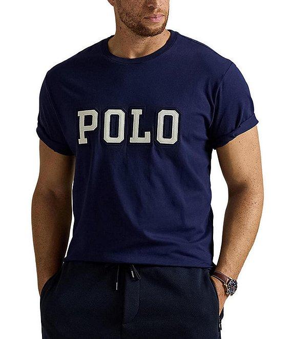 Polo Ralph Lauren Big & Tall Classic Fit Logo Patch Jersey Short Sleeve T-Shirt Product Image