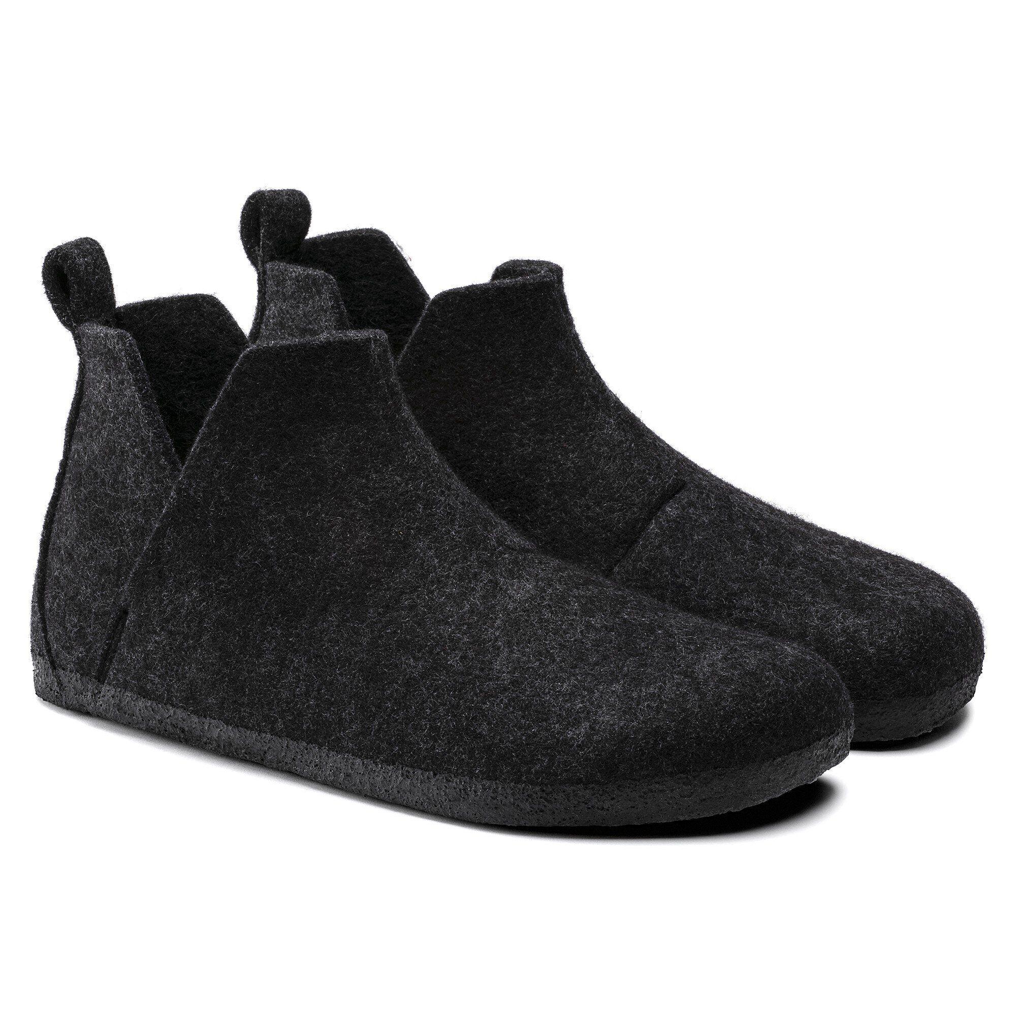 Andermatt Shearling Wool Felt Anthracite Product Image