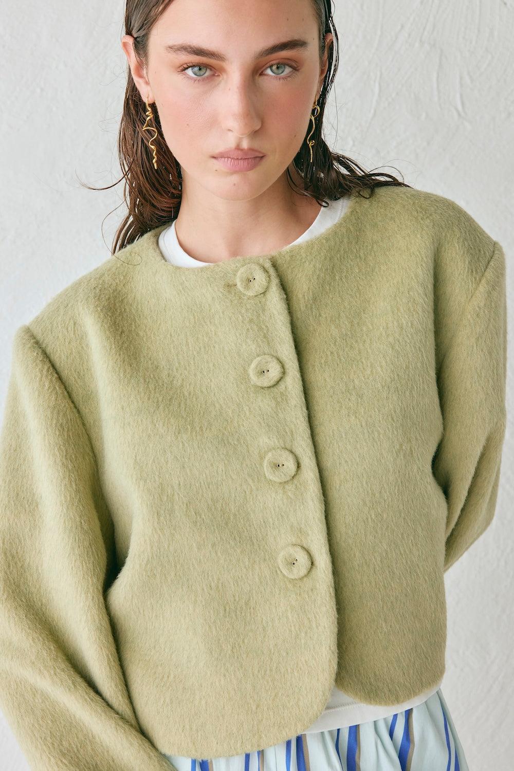 Akoya Jacket Sage Product Image