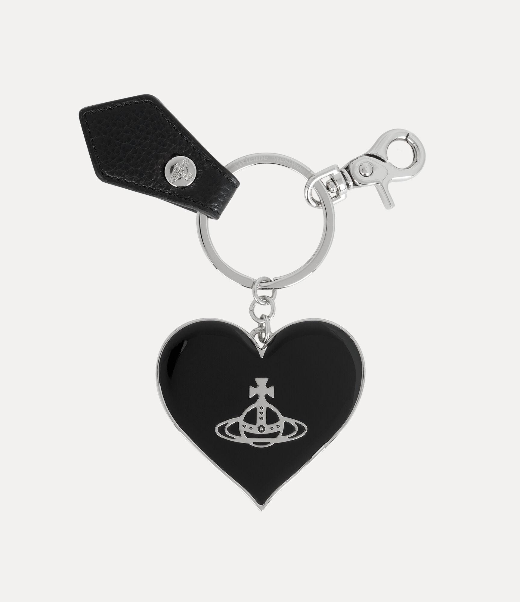 Mirror Heart Orb Keyring Product Image