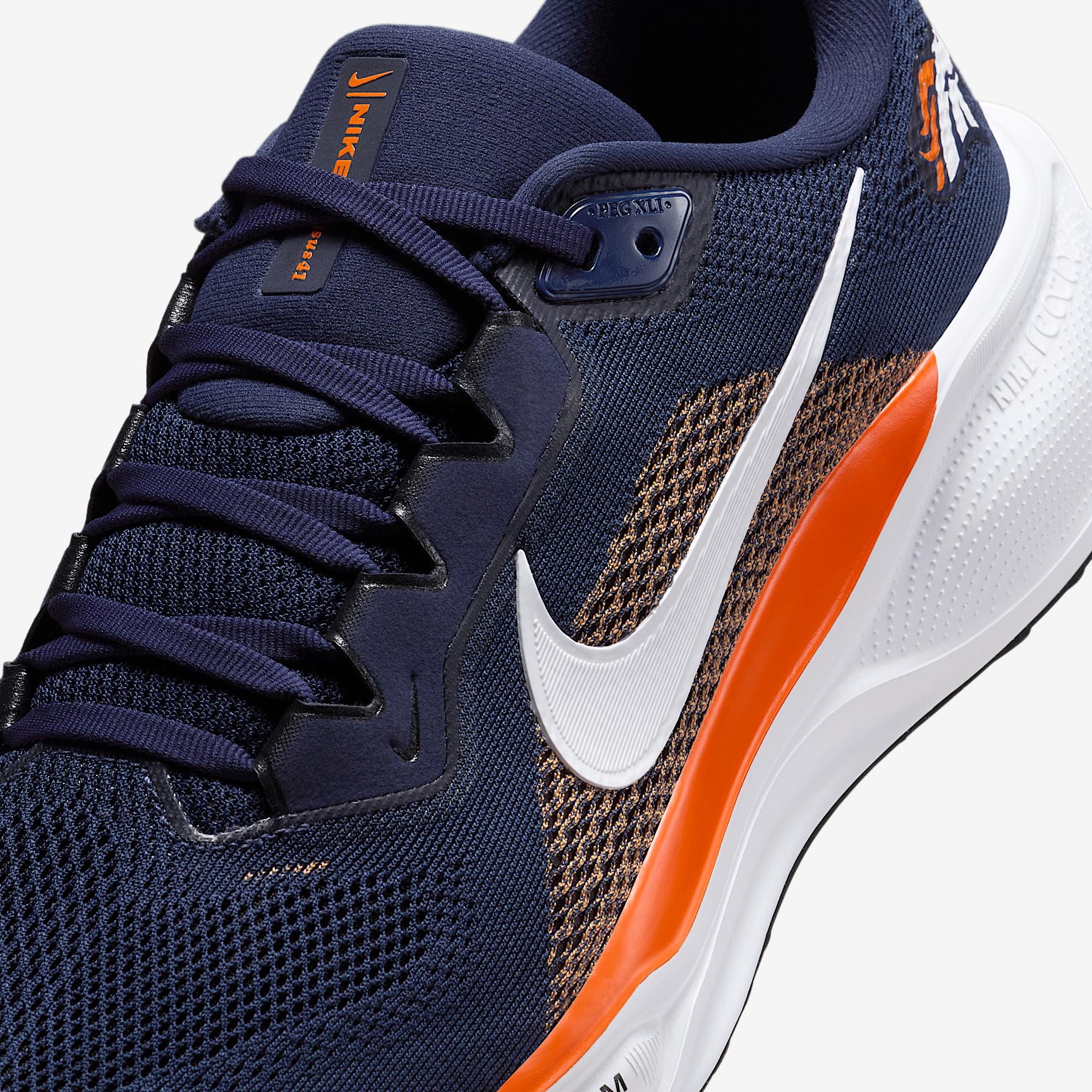 Denver Broncos Pegasus 41 Nike Men's NFL Road Running Shoes Product Image