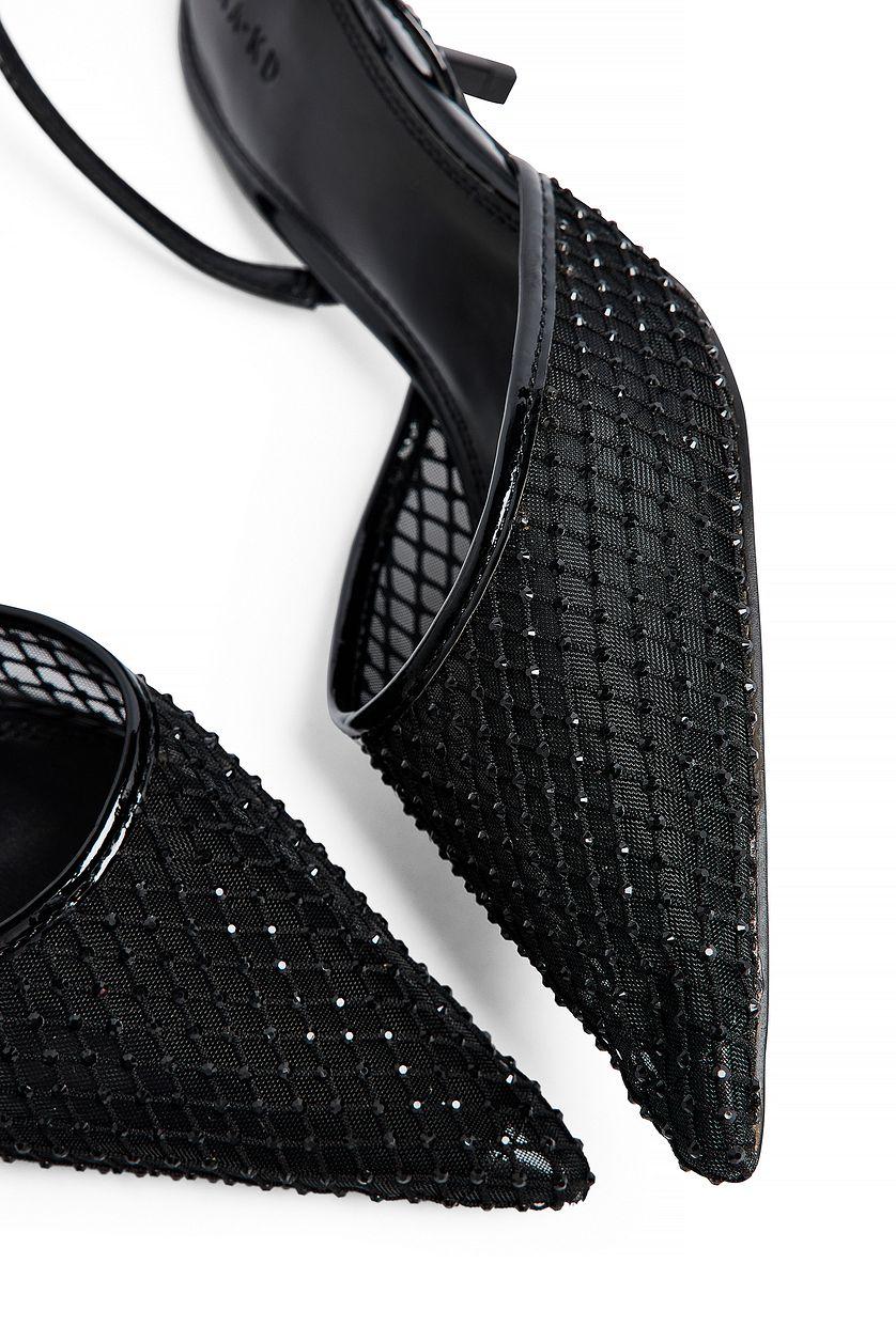Sparkling Mesh Pumps Product Image