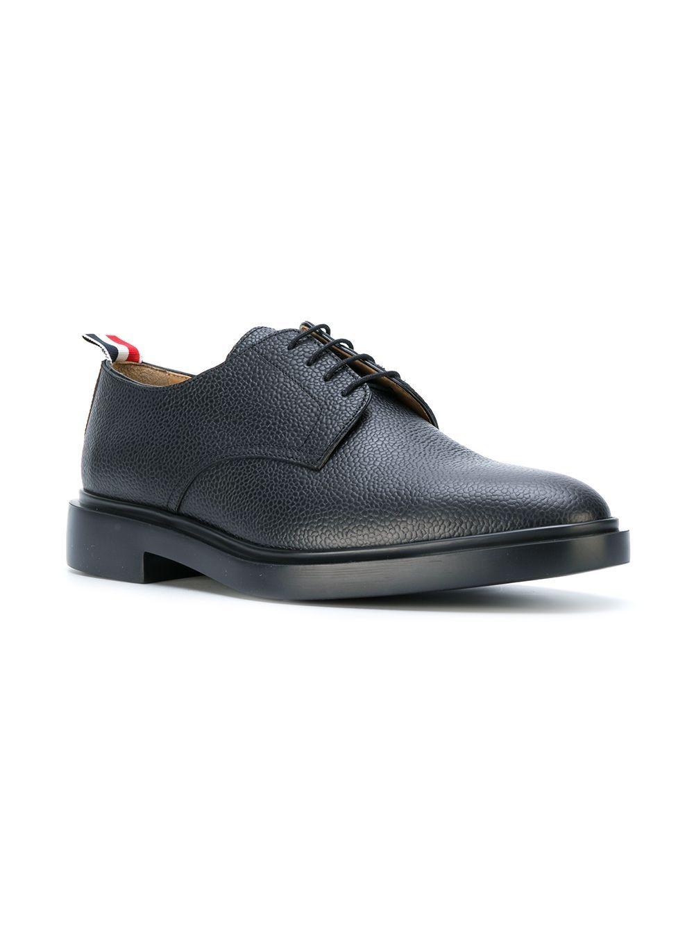 grained leather Derby shoes Product Image