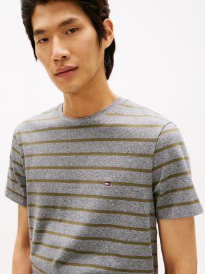 Extra Slim Stripe Stretch-Cotton T-Shirt Product Image
