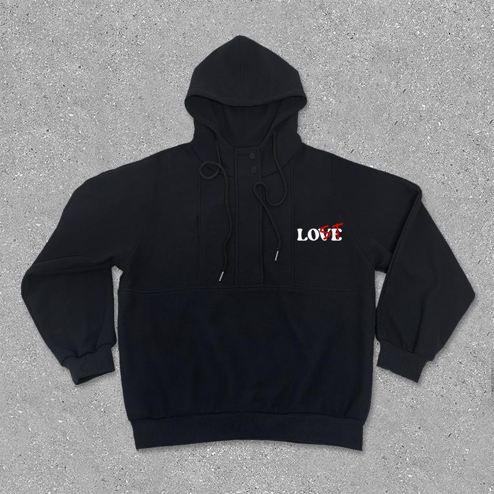 Sopula High Quality Single Breasted Cotton Hoodie Product Image