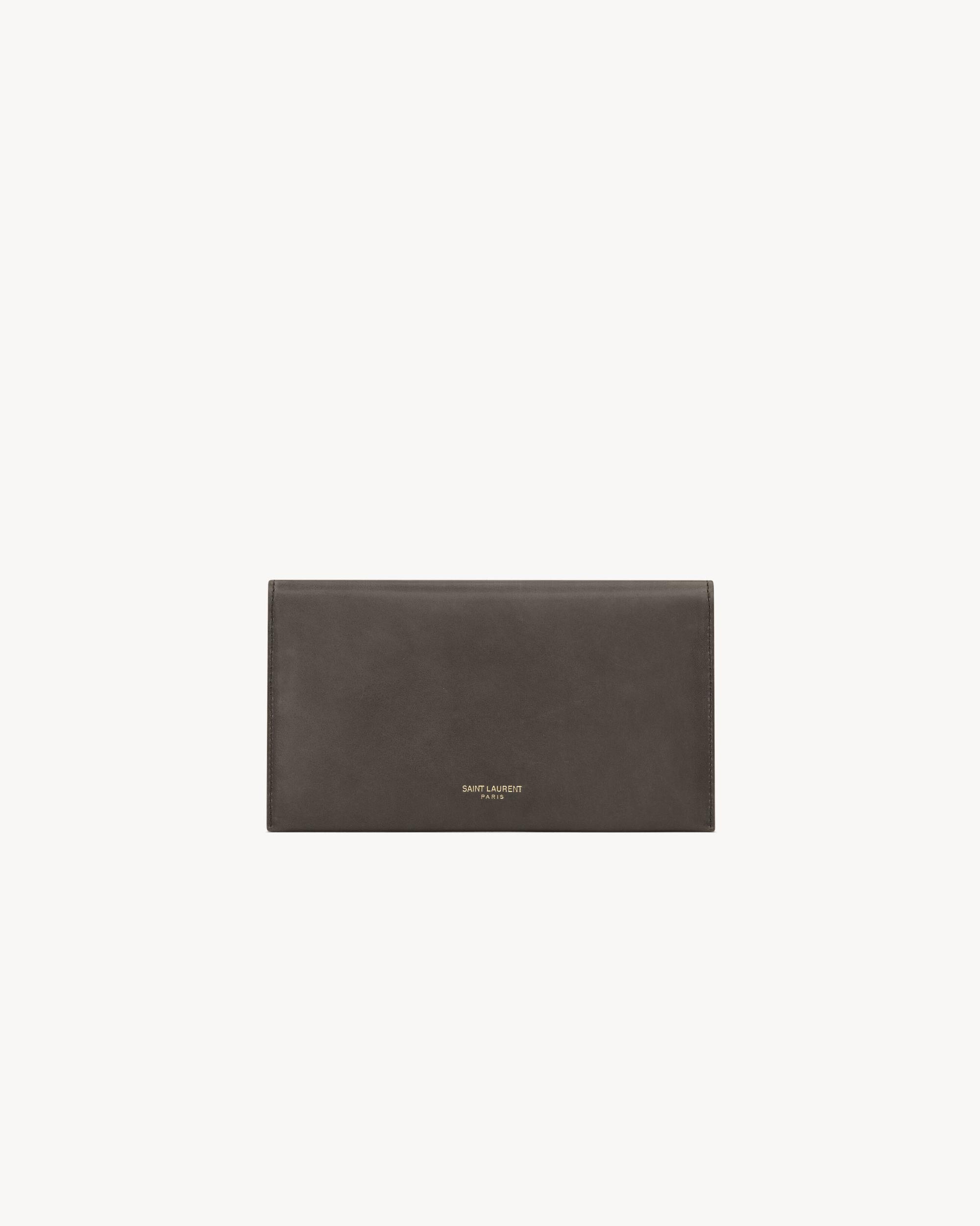 LETTER large wallet in leather Product Image