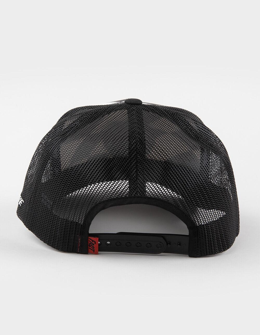 FASTHOUSE Trip Trucker Hat - BLK/WHT Product Image
