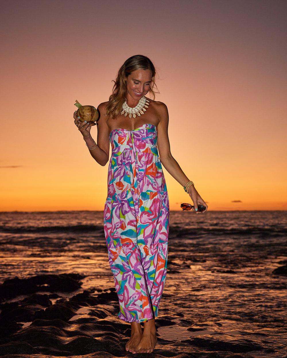 The Kona - Bandeau Maxi Dress Product Image