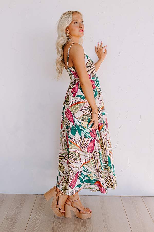 Tranquil Time Floral Midi in Cream Product Image