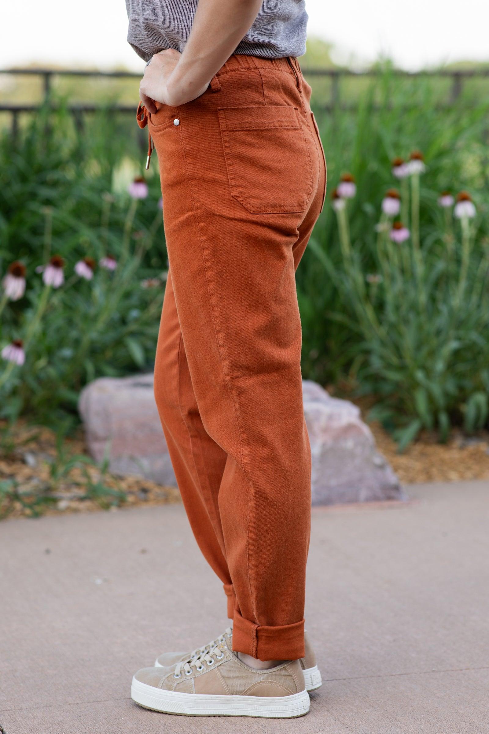 Judy Blue Meet Me At The Pumpkin Patch Joggers Product Image