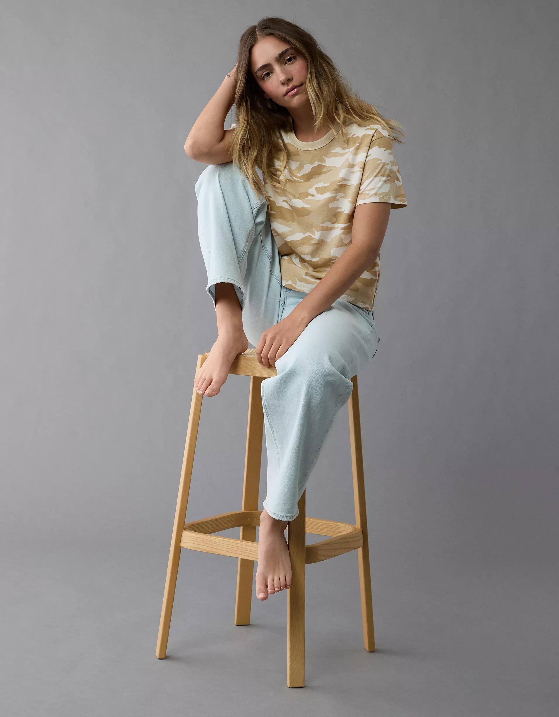 AE Ex-Boyfriend Camo T-Shirt Product Image