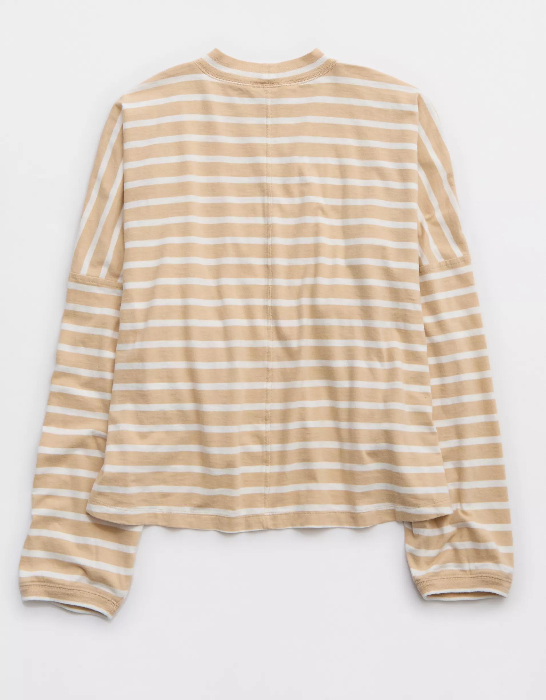 Aerie Cozy Long Sleeve Mockneck T-Shirt Product Image