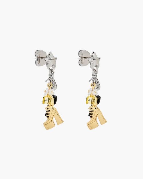 The Mini Icon Charm Earrings Product Image