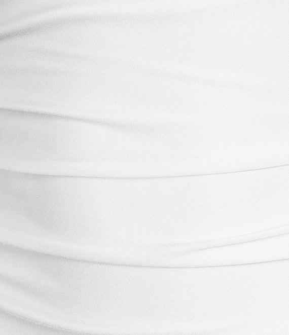 Midnight Doll Slinky Knit Square Neck Mini Dress Product Image