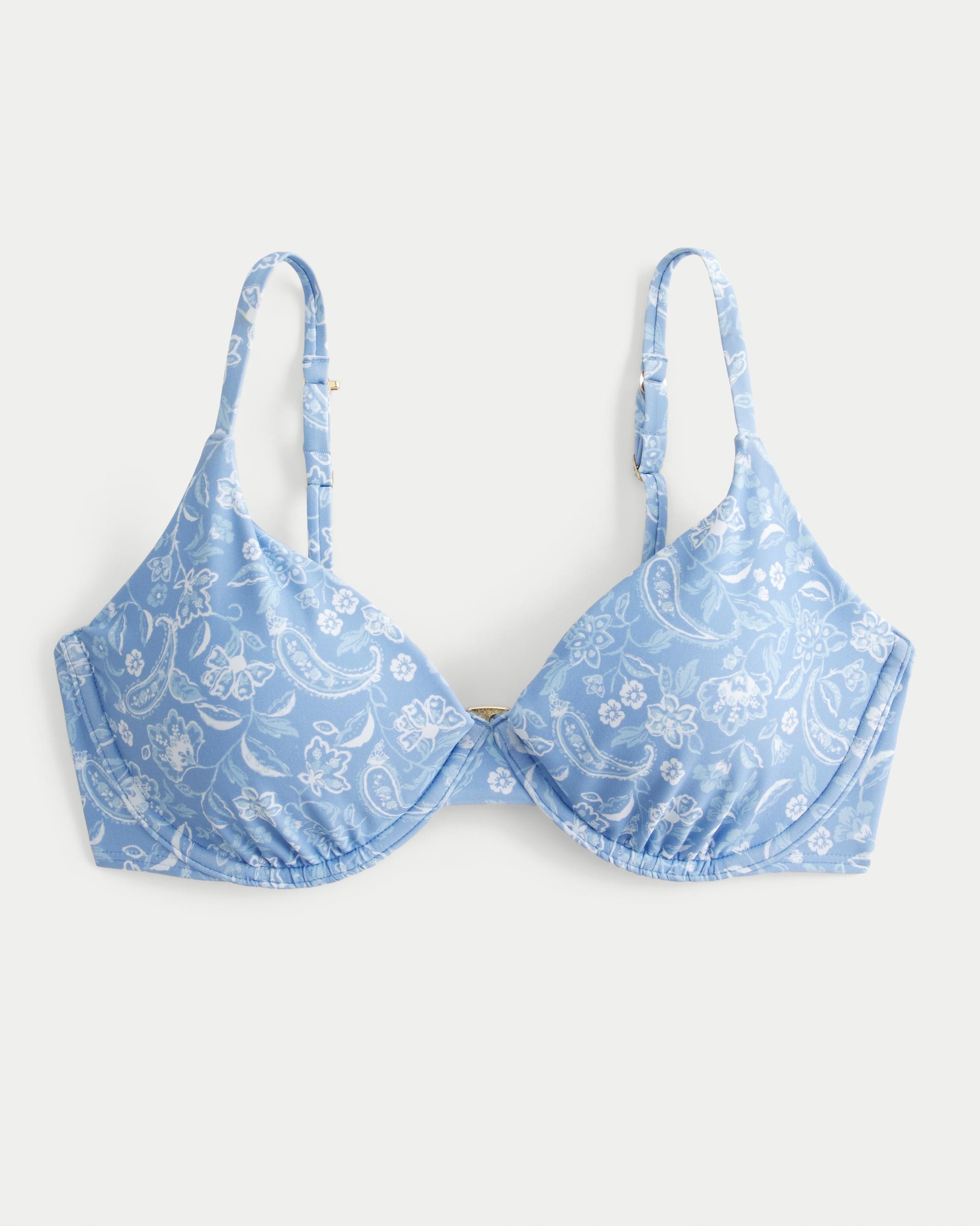 Curvy Underwire Plunge Bikini Top Product Image