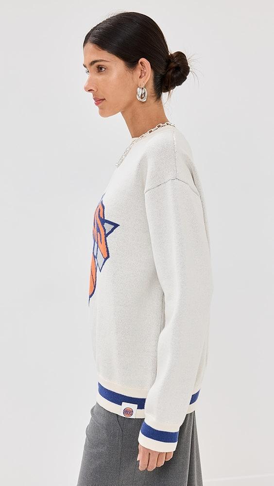 Terez Knicks Knit Crew Neck Sweatshirt | Shopbop Product Image