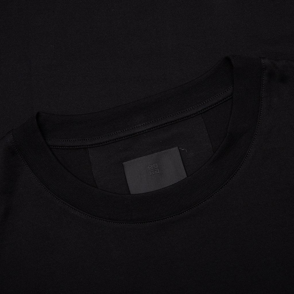 Embroidered Floral Logo Standard - Black Male Product Image