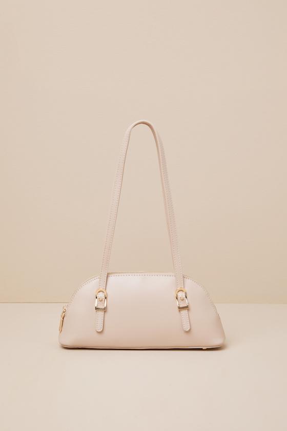 Mayla Bone Vegan Leather Shoulder Bag Product Image