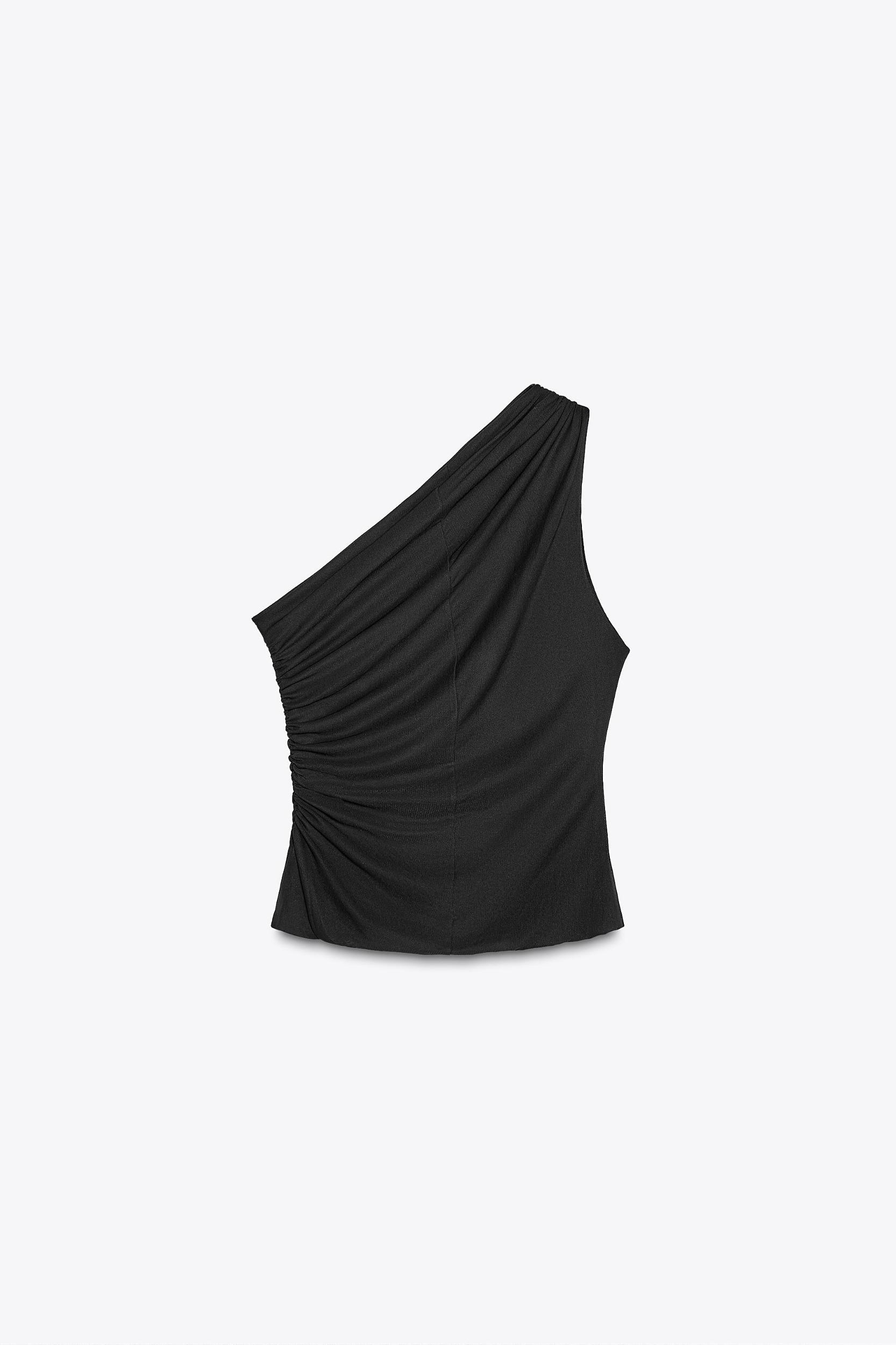 RUCHED ASYMMETRIC TOP Product Image