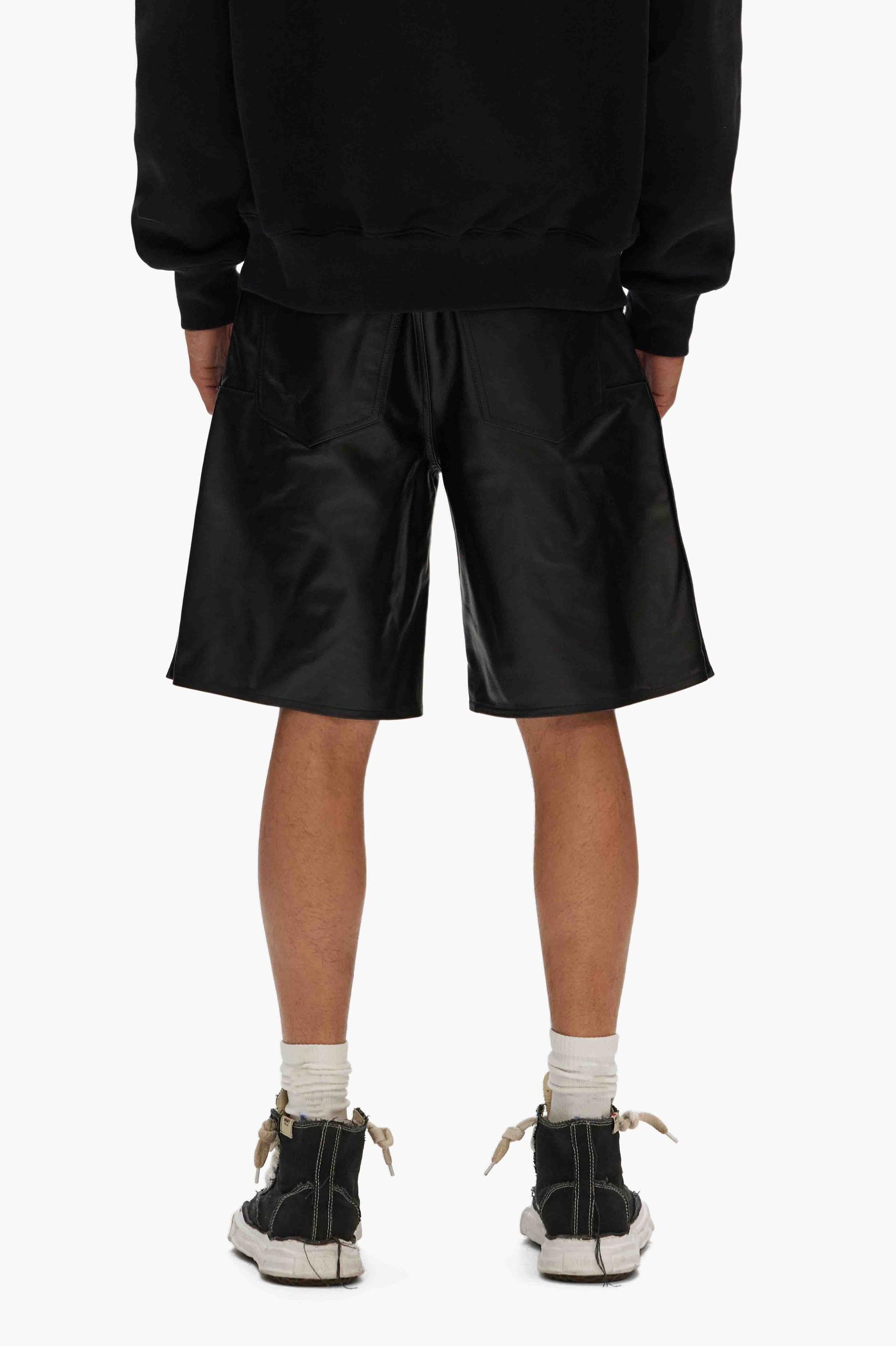 Leather Tearaway Shorts Male Product Image