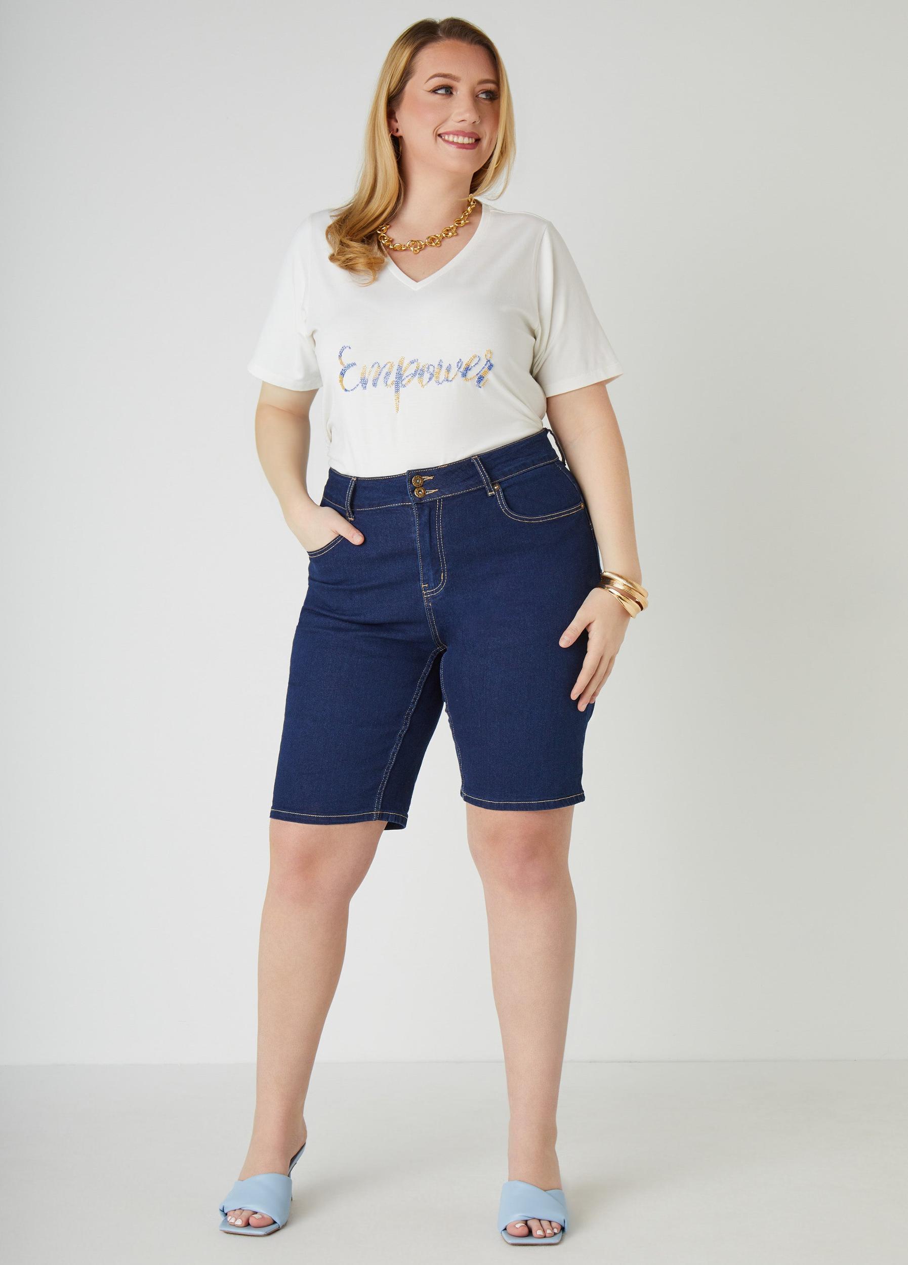 Beaded Empower Tee Product Image