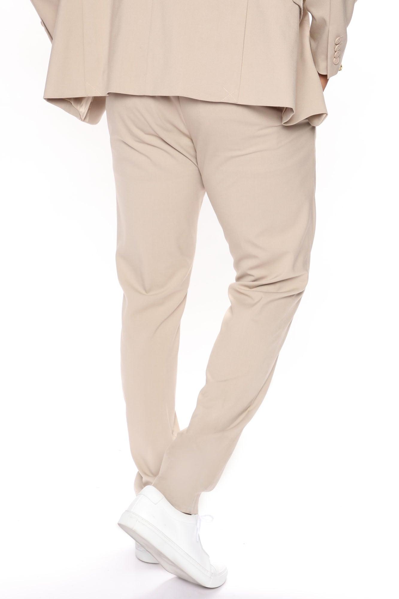 The Modern Stretch Slim Trouser - Tan Product Image