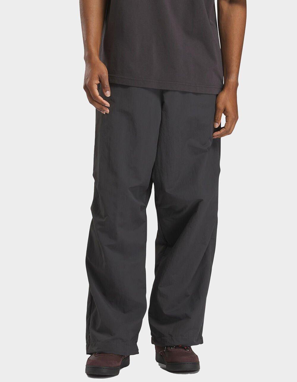 REEBOK x OBEY Zip-Off Nylon Mens Track Pants - BLACK Product Image