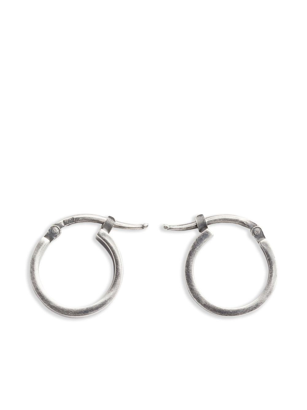 Numeric hoop earrings Product Image
