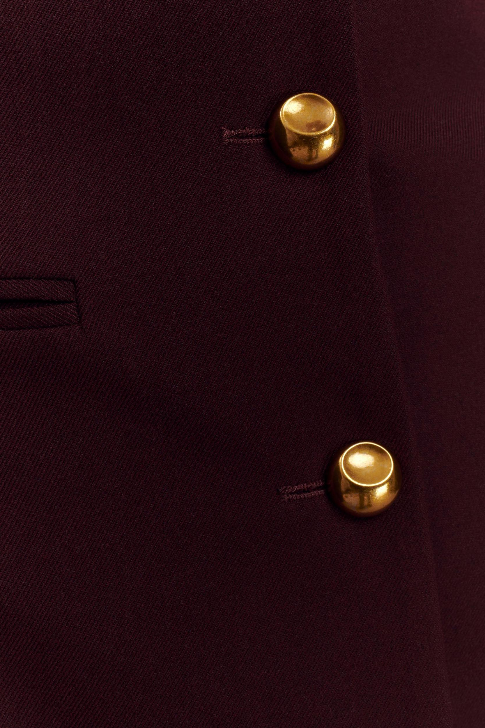 Bellamy Cinched Blazer - Mahogany Product Image