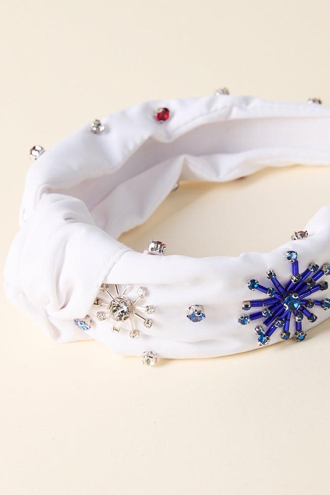 White Fireworks Headband FINAL SALE Product Image