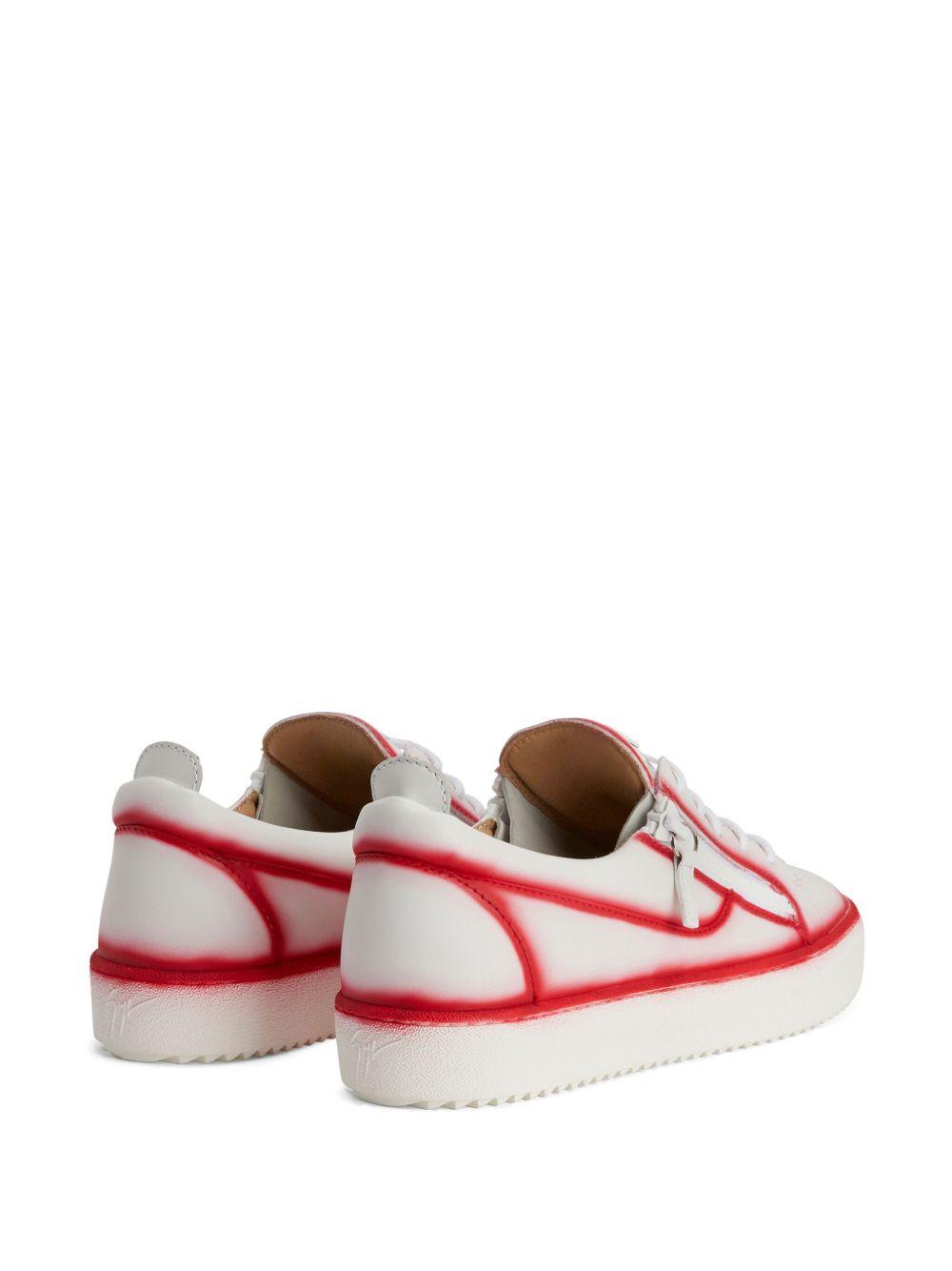 Frankie seam-detail low-top sneakers Product Image