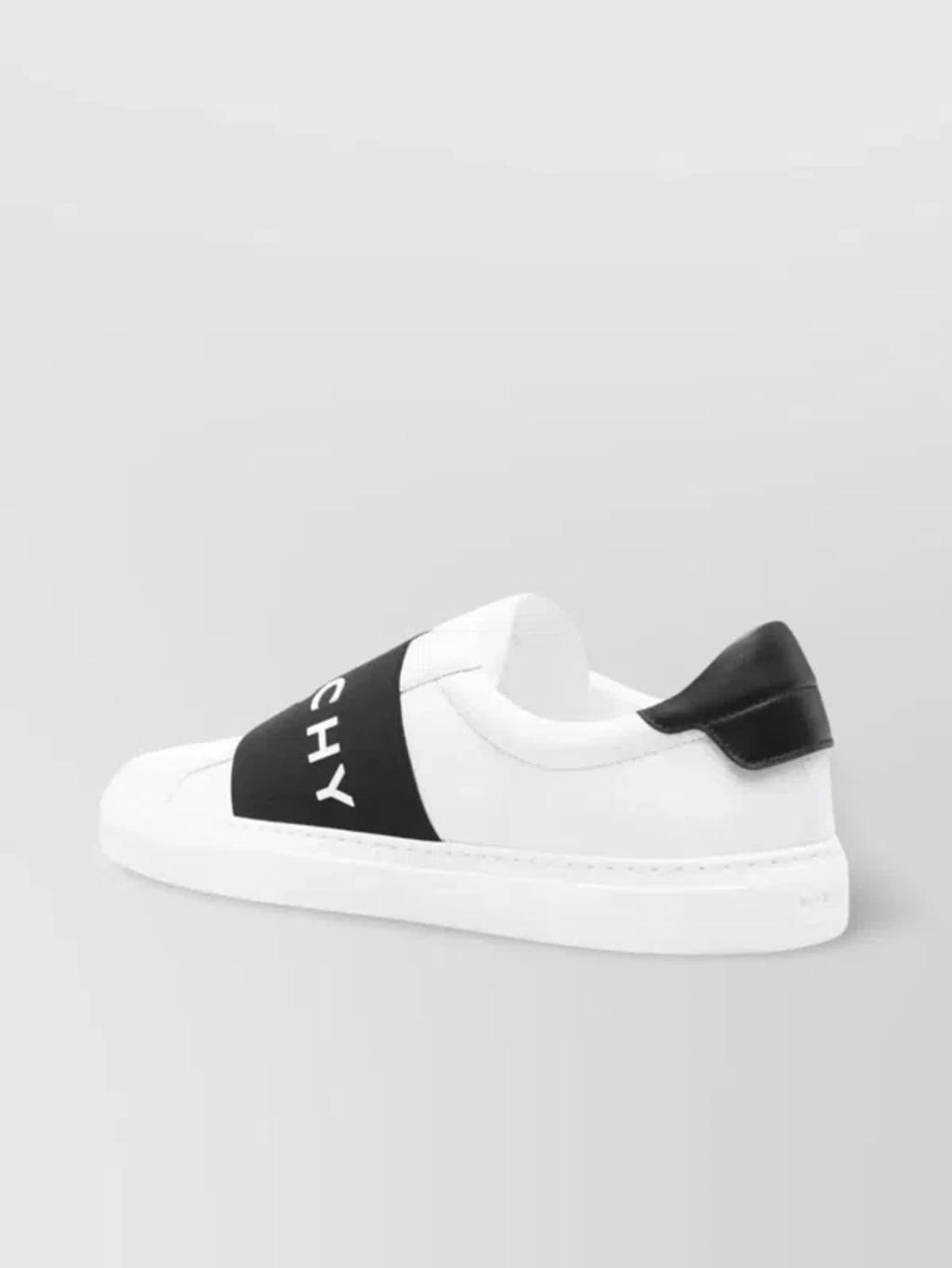 GIVENCHY Urban Street Sneakers In Leather With Elastic Band In Multi Product Image