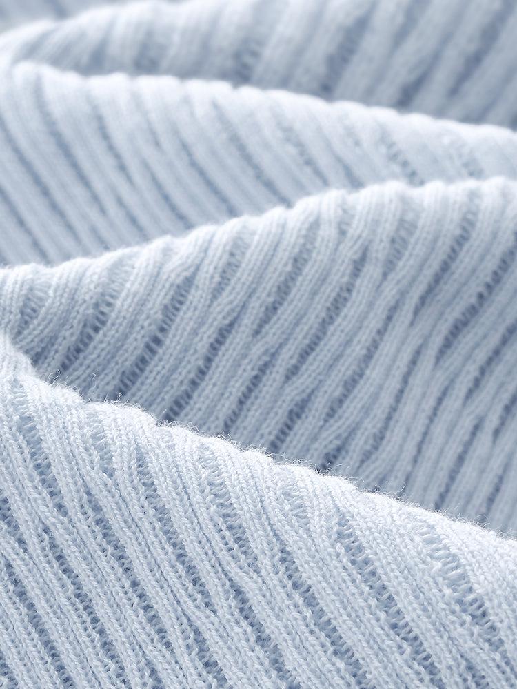 Tencel Stretch Women V-Neck Cardigan Product Image