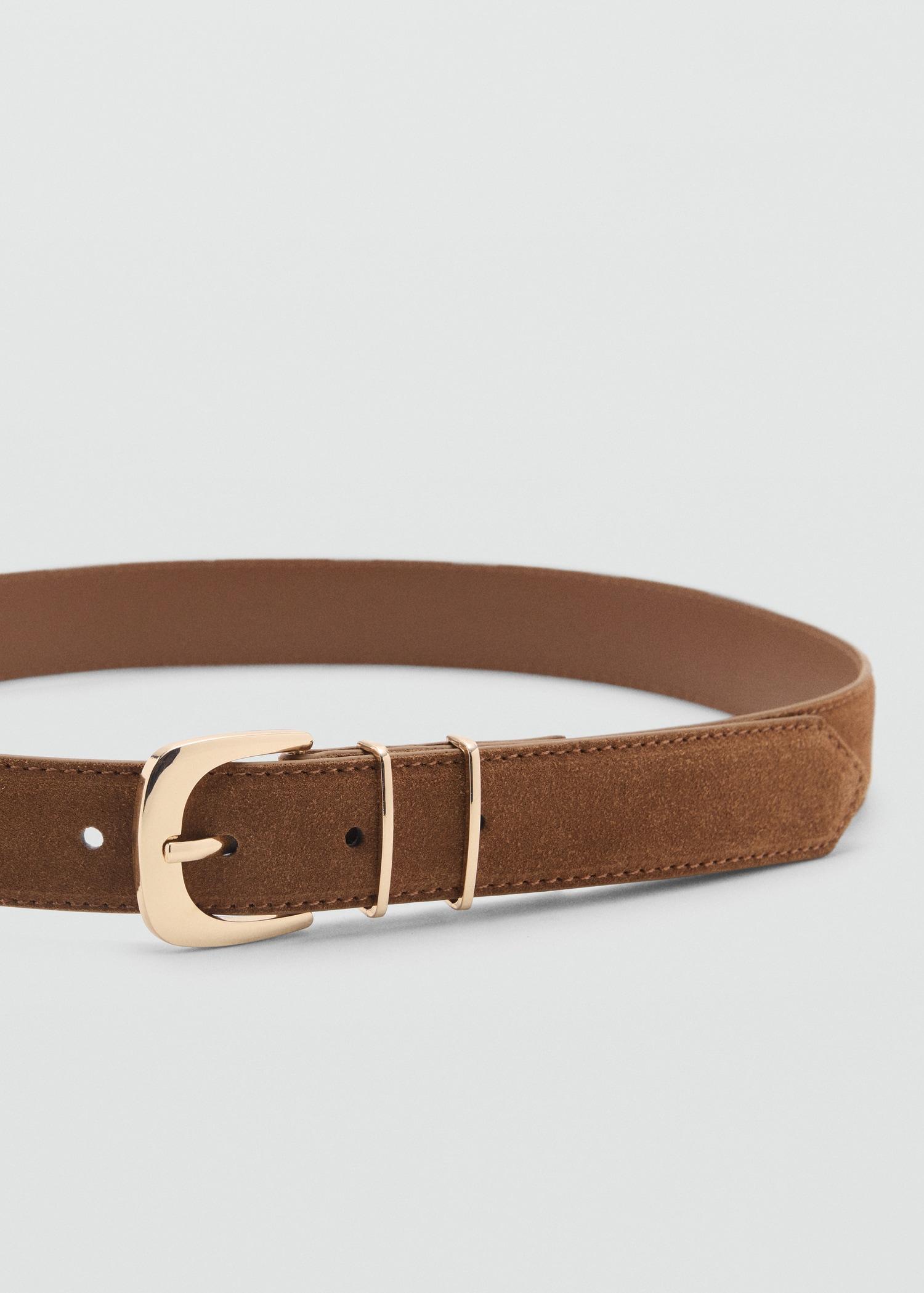 Suede belt - Women | MANGO USA Product Image