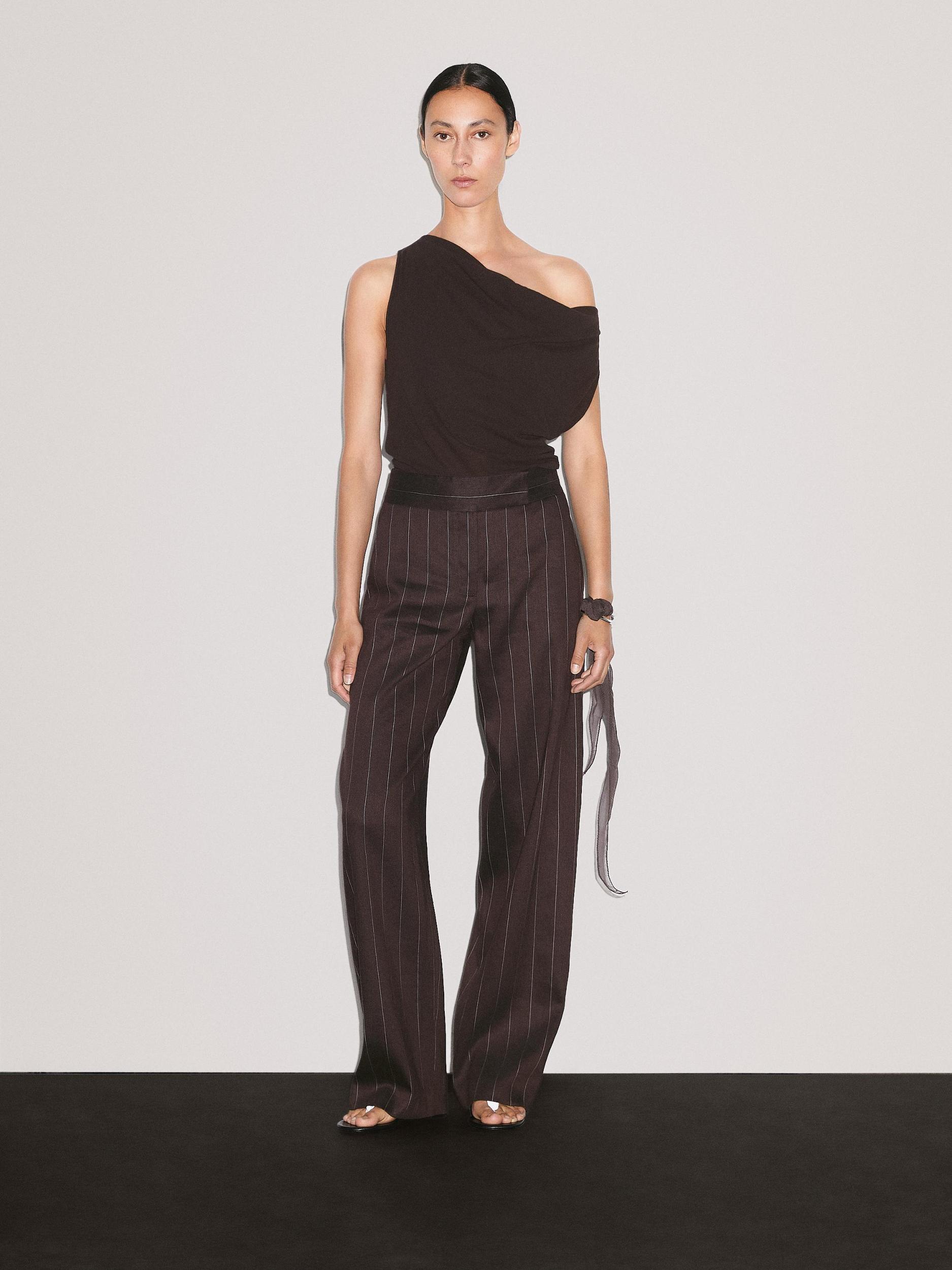 100% cotton asymmetric top Product Image