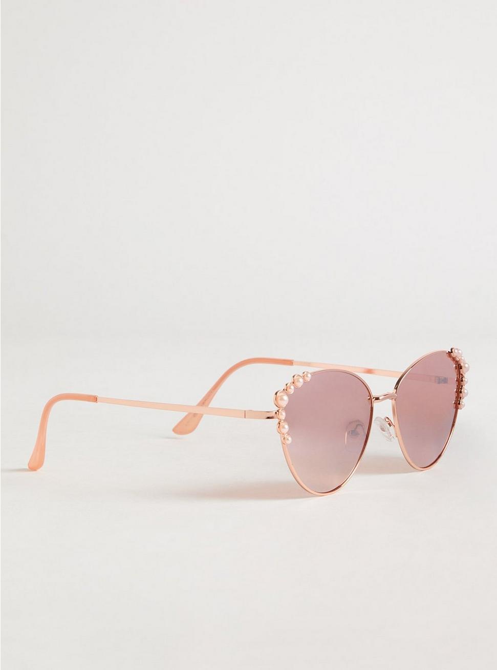 Pearl Metal Cateye Sunglasses Product Image