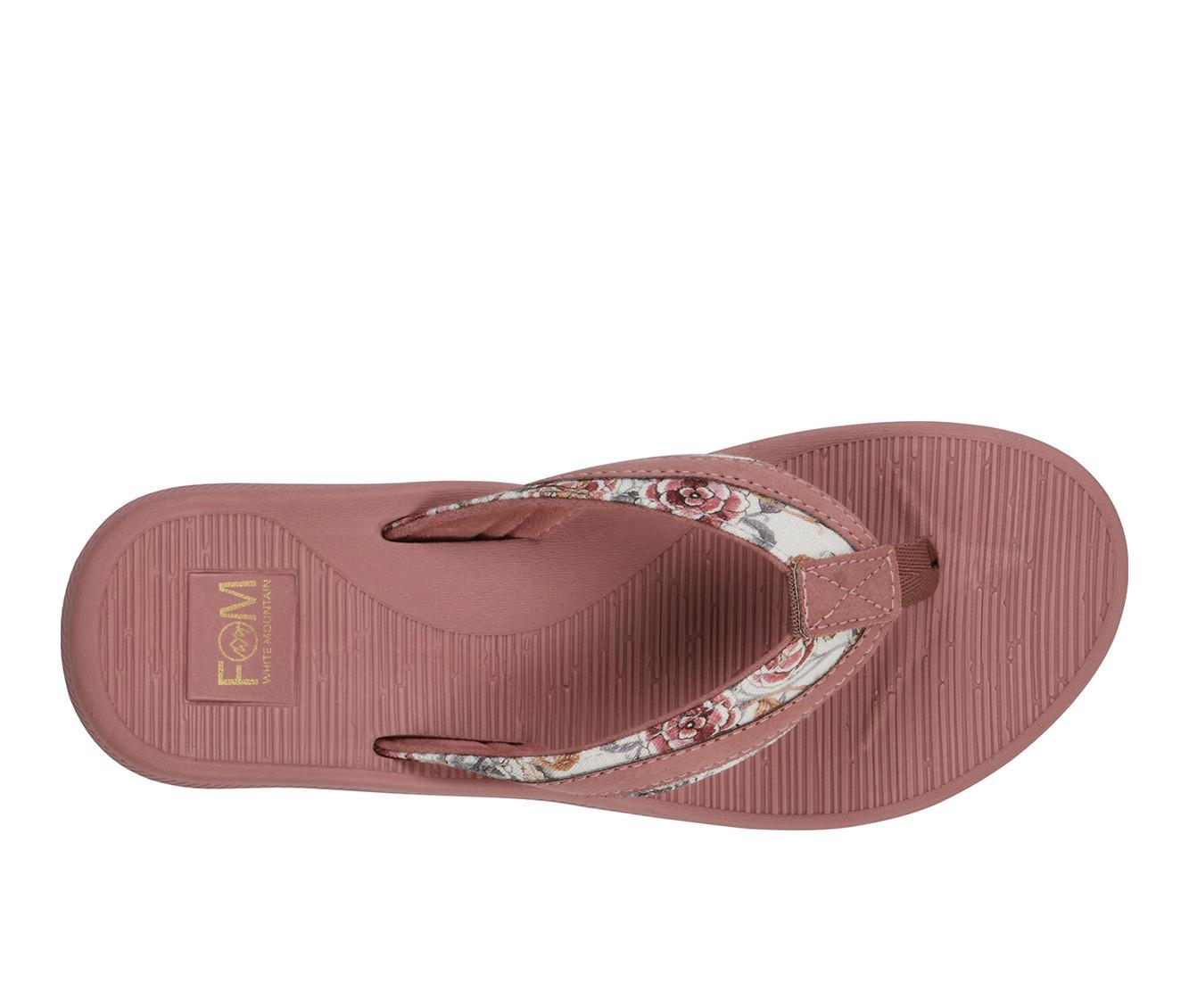 Women's White Mountain Bays Flip-Flops Product Image