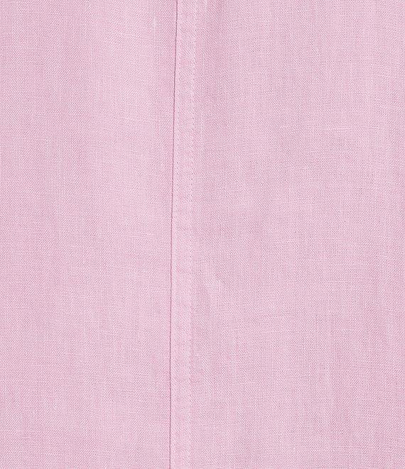 Tommy Bahama Ruffle Split V-Neck Sleeveless Side Pocket Dress Product Image