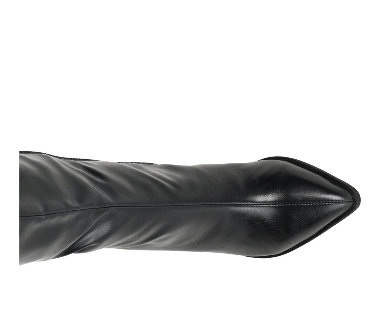 Women's Journee Collection Daria Wide Calf Knee High Boots Product Image