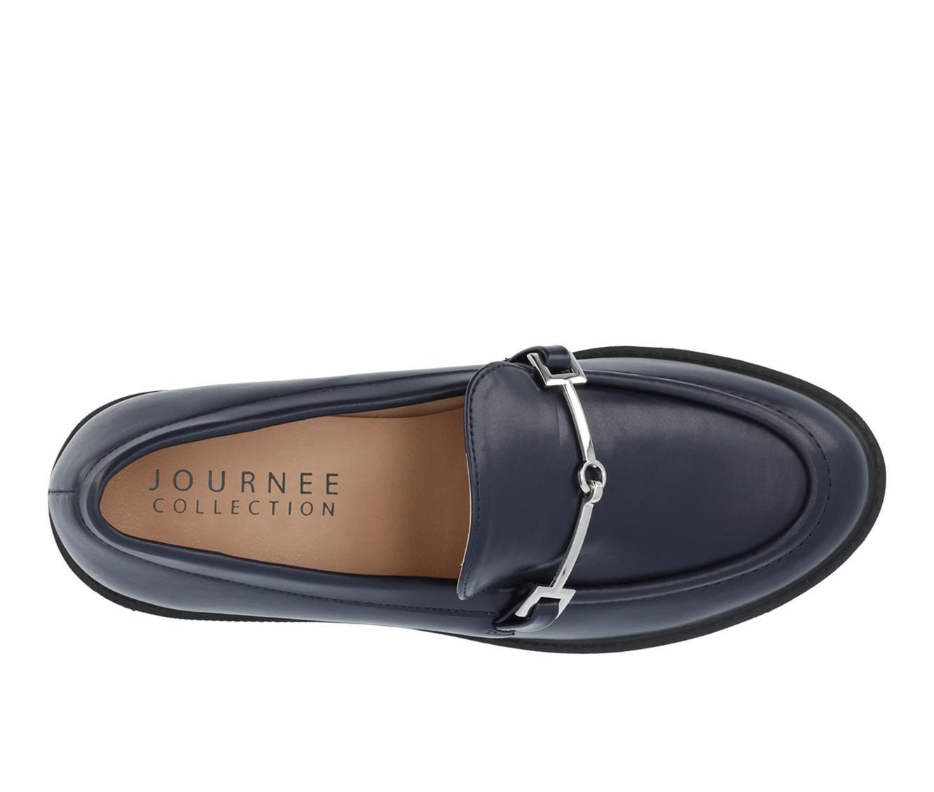 Women's Journee Collection Keeziah Chunky Heeled Loafers Product Image