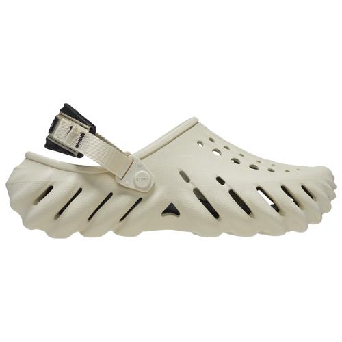 Crocs Mens Crocs Echo Clogs - Mens Shoes Black/Beige Product Image