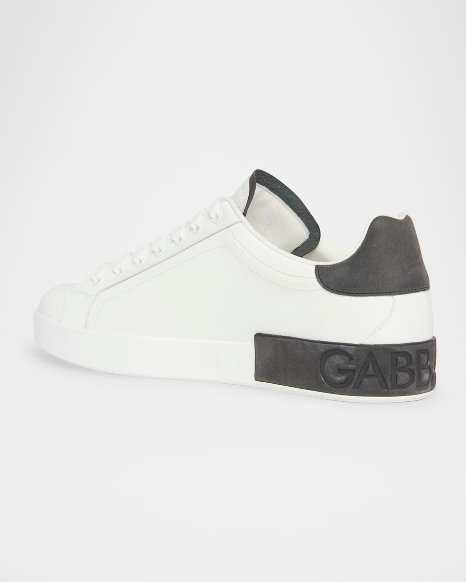 Men's Portofino Calfskin Low-Top Sneakers Product Image